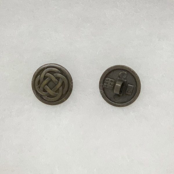 Celtic Knot Antique Brass Button 11/16" (18mm)
