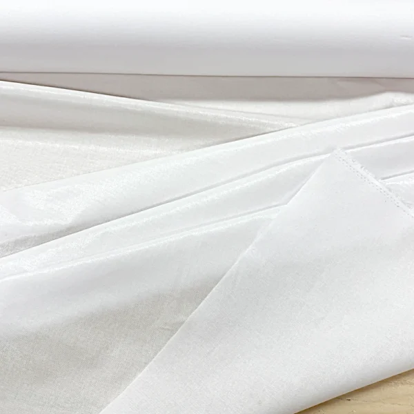 White Fusible Cotton Interfacing 4oz.