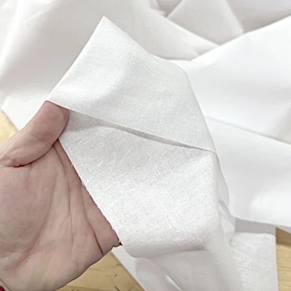 White Fusible Cotton Interfacing 3oz.
