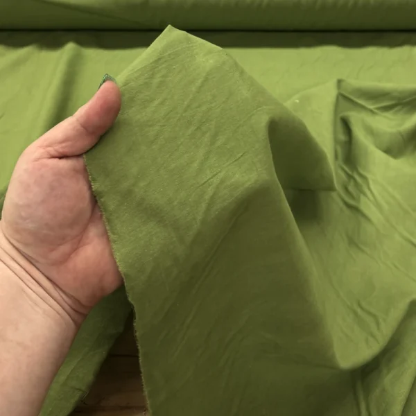 Leaf Green Cotton Lawn