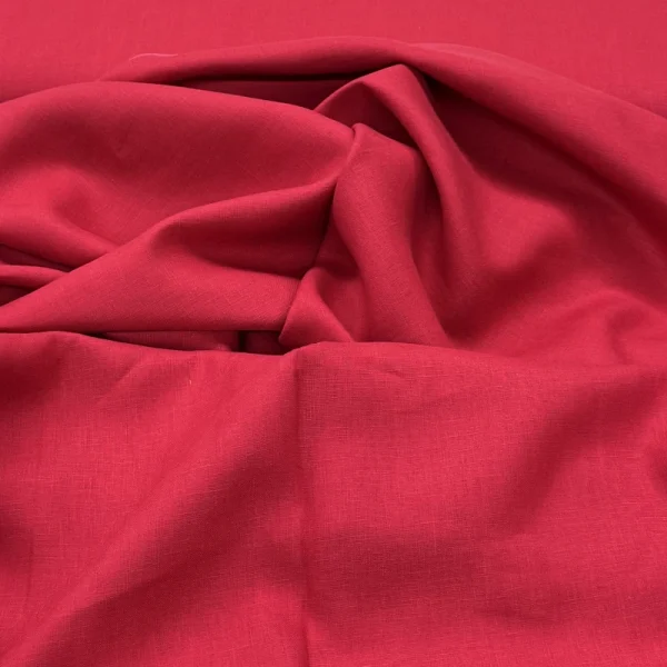 Lipstick Red Lightweight Linen