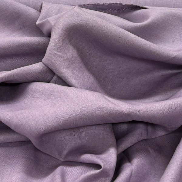 Lilac Medium Weight Linen