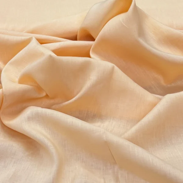 Soft Peach Lightweight Linen