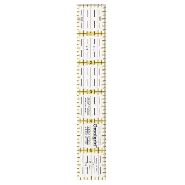 1" x 6" Clear Ruler
