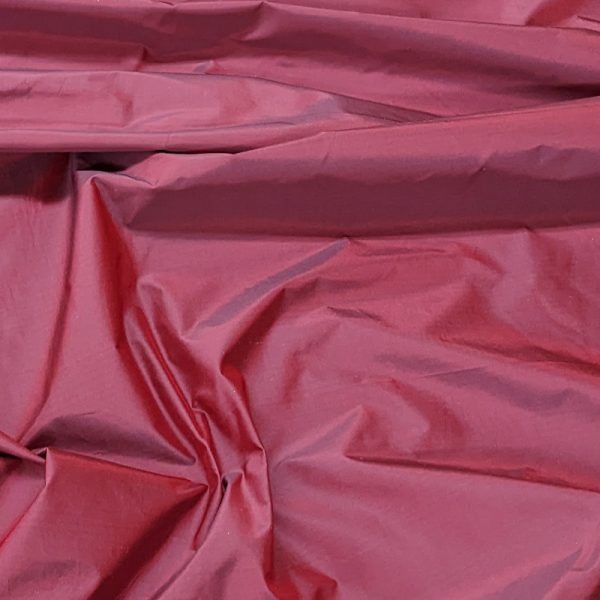 Frosted Raspberry Silk Shantung