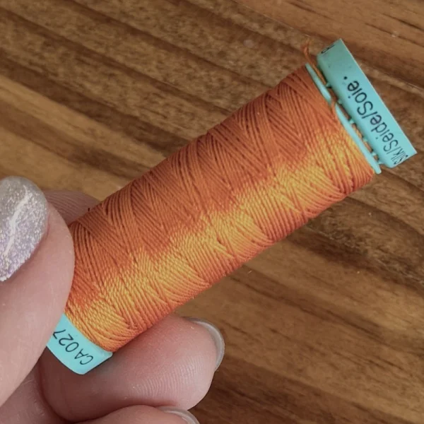 Tangerine HEAVY Silk Thread #350