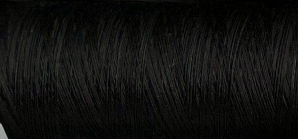 Black Cotton Thread (large spool) #1001