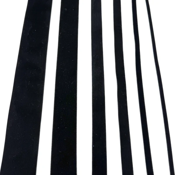 Black Velvet Ribbon (Multiple Sizes)