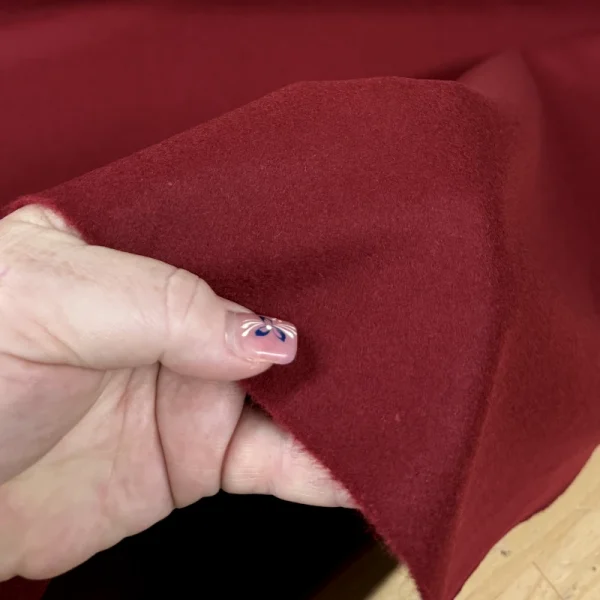Cardinal Red 100% Wool Broadcloth