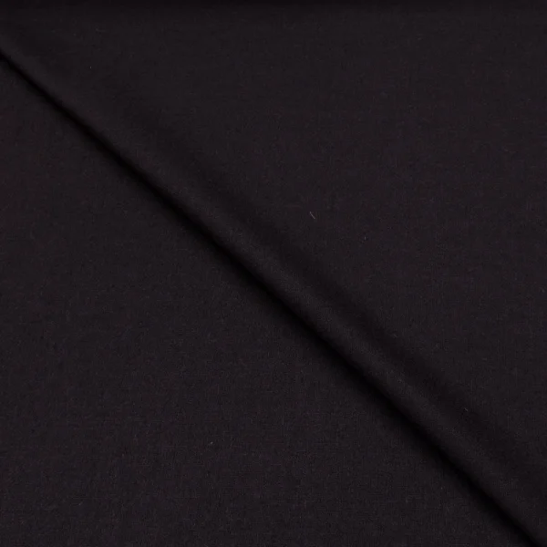 Midnight Purple Wool Flannel